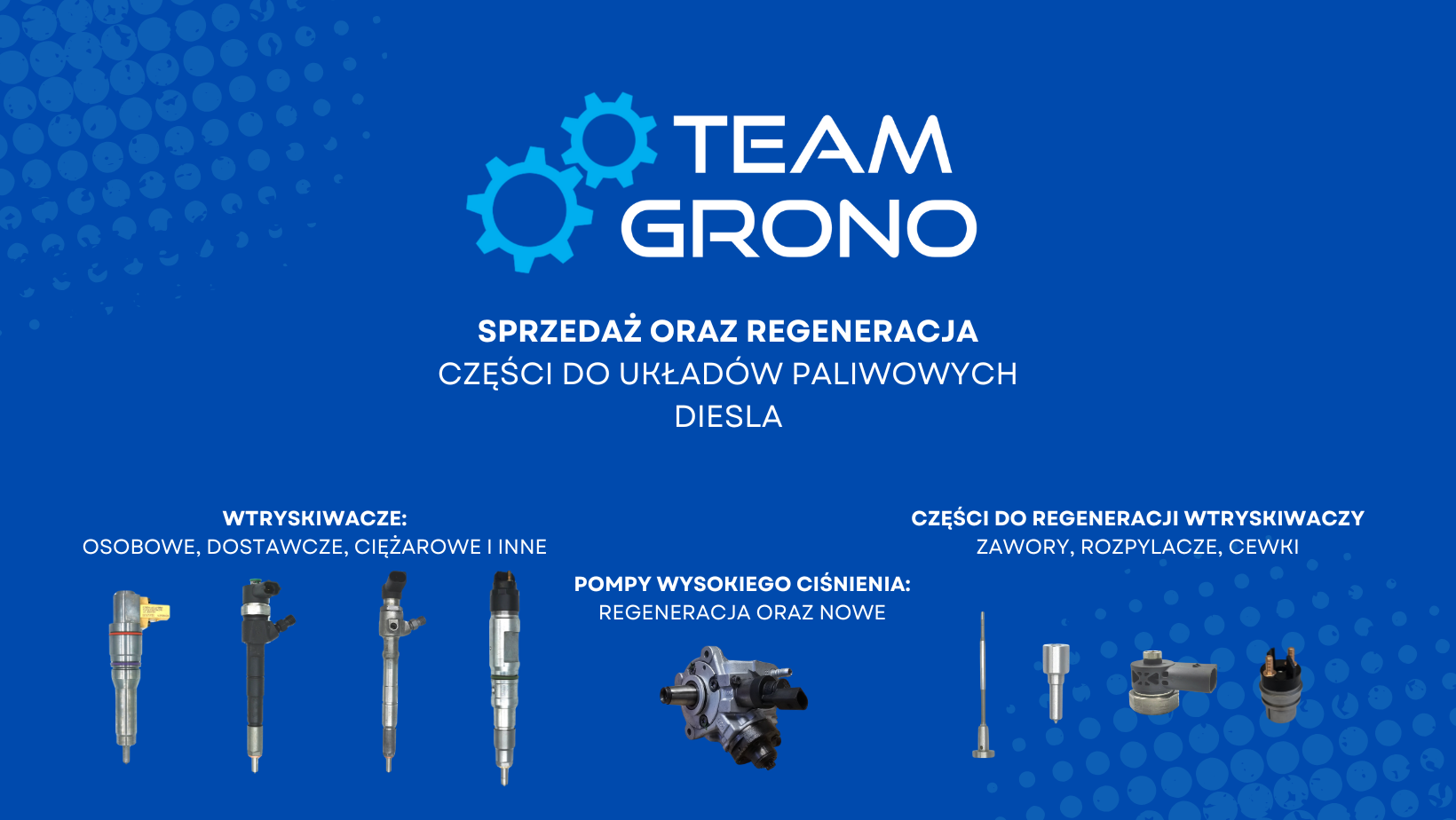 TeamGrono sp. z o.o. - układy paliwowe diesla